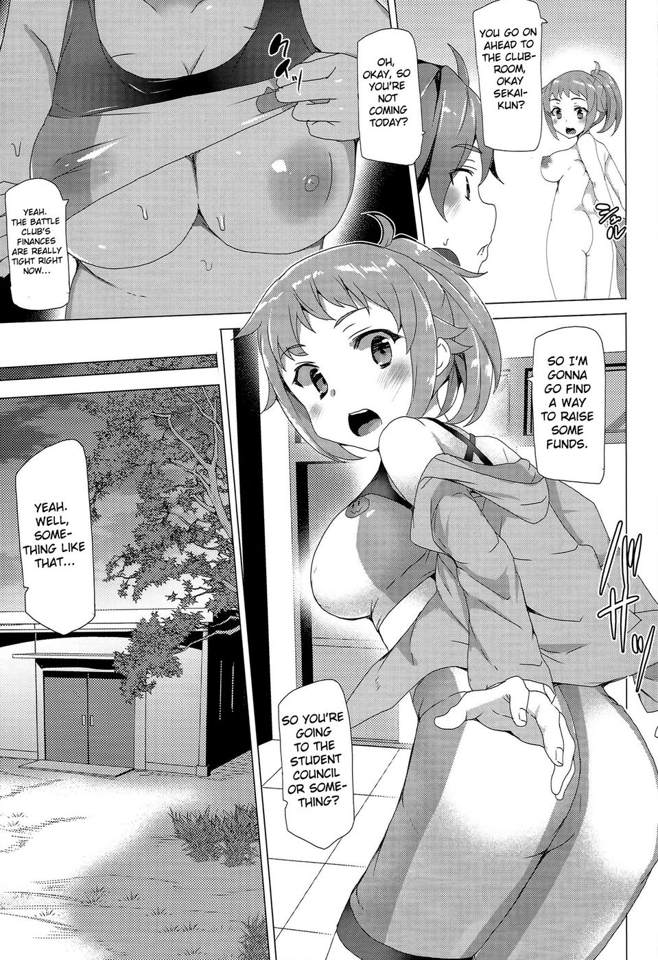 Hentai Manga Comic-Yariman Bitch Fighters-Read-15